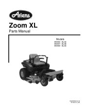 Ariens Zoom XL 54 Parts Catalog