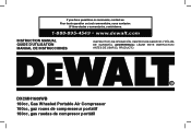 Dewalt DXCMH1608WB Instruction Manual