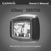 Garmin Zumo 550 Owner's Manual