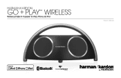 Harman Kardon Go Play Wireless Owners Manual
