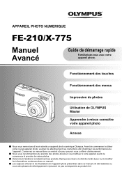 Olympus FE210 FE-210 Manuel Avancé (Français)