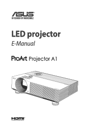Asus ProArt Projector A1 User Guide