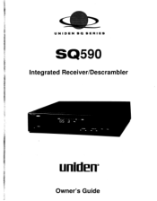 Uniden UST4900 English Owners Manual