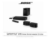 Bose Lifestyle 235 Installation guide