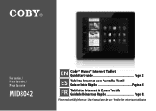 Coby MID8042 User Manual