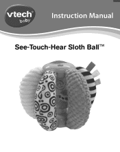 Vtech See-Touch-Hear Sloth Ball User Manual