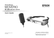 Epson Moverio BT-350 ANSI Z87.1 Edition Users Guide - ANSI Z87.1 Edition