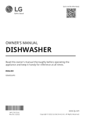 LG SDWD24P3 Owners Manual