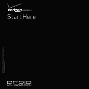 Motorola DROID XYBOARD 8.2 Getting Started Guide