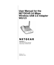Netgear WG121 WG121 User Manual
