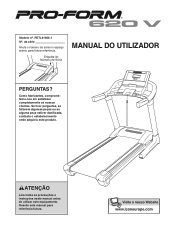 ProForm 620 V Treadmill Portuguese Manual