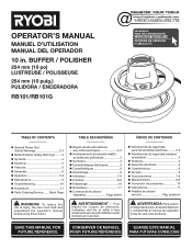 Ryobi RB102G Operation Manual