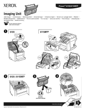 Xerox 6115MFP Instruction Sheet - Imaging Unit