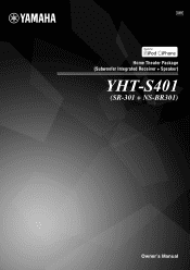 Yamaha YHT-S401BL Owners Manual