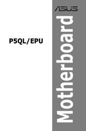 Asus P5QL/EPU User Manual