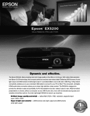 Epson EX5200 Brochure
