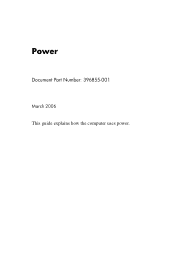 HP Nx9420 Power
