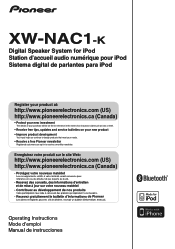 Pioneer XW-NAC1-K Operating Instructions