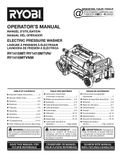 Ryobi RY1419MT Operation Manual
