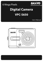 Sanyo VPC-S650 VPC-S650 Owners Manual English
