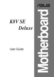 Asus k8vse K8V SE Deluxe User's Manual