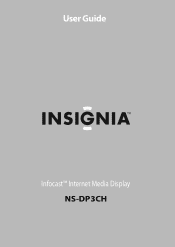 Insignia NS-DP3CH User Manual (English)