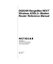 Netgear DG834Nv1 Reference Manual