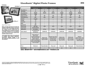 ViewSonic DF87G-533 Digital Photo Frame Product Comparison Guide
