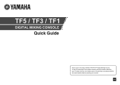 Yamaha TF3 Quick Guide