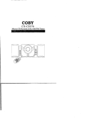 Coby CX-CD376 User Guide