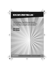 Dynex DX-ESW8 User Manual (English)