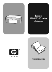 HP PSC 1200 HP PSC 1100/1200 series all-in-one - (English) Reference Guide