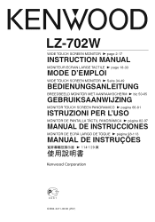 Kenwood 702W Instruction Manual
