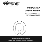 Memorex MMP8570 User Guide