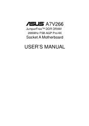 Asus A7V266 Motherboard DIY Troubleshooting Guide