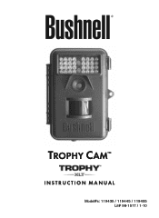 Bushnell Trophy Trail Cam Owner's Manual