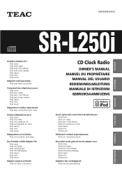 TEAC SR-L250I-W Owners Manual