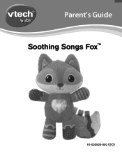 Vtech Soothing Songs Fox User Manual