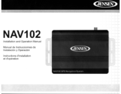 Audiovox NAV102 Operation Manual