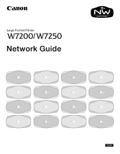 Canon imagePROGRAF W7200 Network Guide