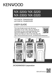 Kenwood NX-3300 User Manual 1