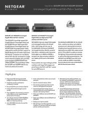 Netgear GS524PP Product Data Sheet full-page