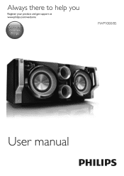 Philips FWP1000 User manual