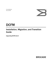 HP StorageWorks 1606 DCFM Installation, Migration, and Transition Guide - Supporting DCFM 10.3.x (53-1001360-01, October 2009)
