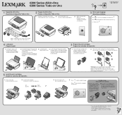 Lexmark P6350 Setup Sheet