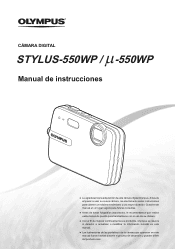 Olympus 550WP STYLUS-550WP Manual de Instrucciones (Español)
