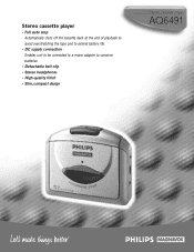Philips AQ6491 Leaflet