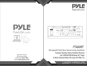 Pyle PTA22BT Instruction Manual