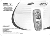 Samsung SGH-C207 User Manual (user Manual) (ver.1.0) (Spanish)