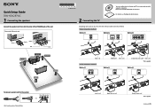 Sony DAV-HDX287WC Quick Setup Guide